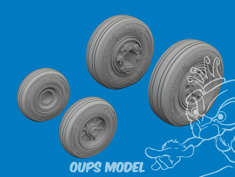 Eduard kit d'amelioration brassin 672429 Roues F-35C Tamiya 1/72