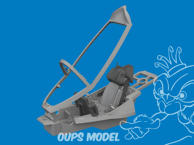 Eduard kit d'amelioration brassin Print 672432 Cockpit F-35C Tamiya 1/72
