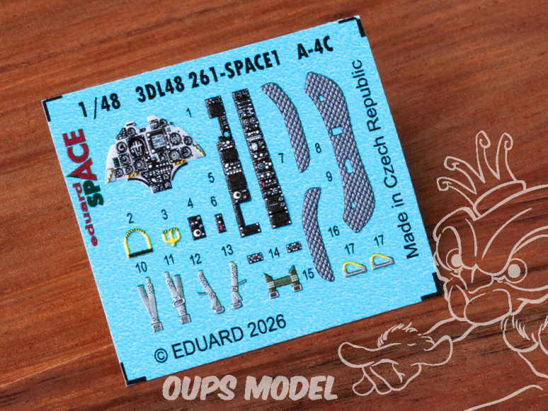 Eduard Space décalques 3D 3DL48261 A-4C Hobby Boss 1/48