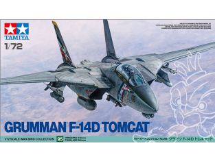 tamiya maquette avion 60795 GRUMMAN® F-14D TOMCAT™ 1/72