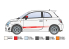 Italeri maquette voiture 3674 500 Abarth 2008 1/24
