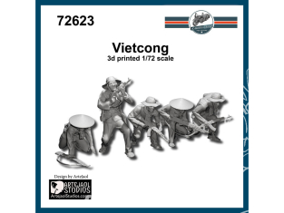 FC MODEL TREND figurines résine 72623 Vietcong 1/72
