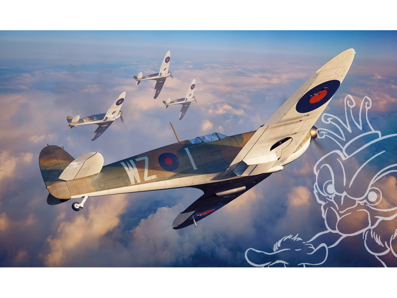IBG maquette avion 72580 Supermarine Spitfire Mk.I Early Le début de la saga 1/72