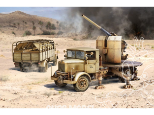 IBG maquette militaire 72095 Camion porte-munitions italien et Autocannonce 3Ro 2 en 1 1/72