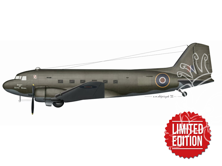 IBG maquette avion 72910 C-47A Skytrain Les Dakotas polonais 1/72
