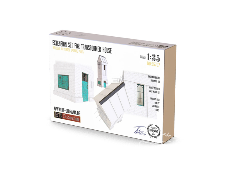 RT-Diorama 35707 Ensemble d'extension pour transformateur 1/35