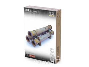 RT-Diorama 35566 Ensemble de 3 tuyaux de 20 mm 1/35