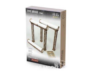 RT-Diorama 35577 Pont de tuyauterie 20mm 1/35