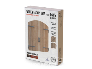 RT-Diorama 35697 Porte d'usine en bois 1/35