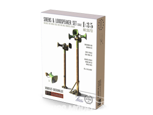 RT-Diorama 35713 Ensemble sirènes et haut-parleurs 1/35