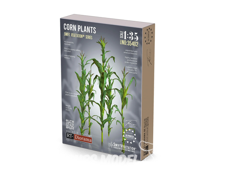 RT-Diorama 35402 Plants de maïs 1/35