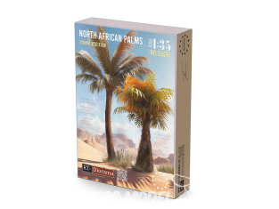 RT-Diorama 35696 Ensemble de palmiers d'Afrique du Nord 1/35