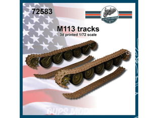 FC MODEL TREND accessoire résine 72583 Chenilles M113 1/72