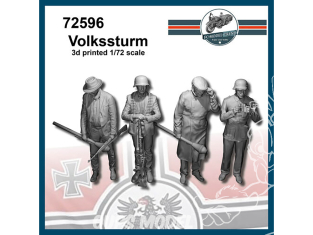 FC MODEL TREND figurines résine 72596 Volkssturm 1/72
