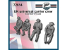 FC MODEL TREND figurines résine 72614 Equipage Britannique Universal carrier 1/72