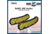 FC MODEL TREND accessoire résine 72643 Chenilles Sd.Kfz. 250 1/72