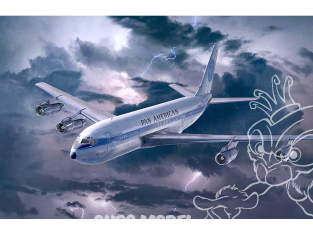 Roden maquette avion 338 Boeing 707-321 1/144