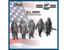 FC MODEL TREND figurines résine 72608 Soldats US G.I. WWII 1/72