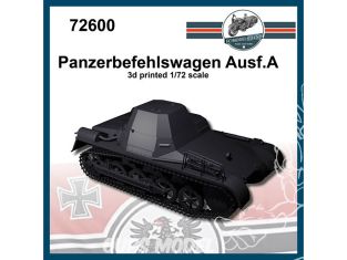 FC MODEL TREND maquette résine 72600 Panzerbefehlswagen Ausf.A 1/72