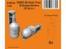 Special Hobby 3D Print P48038 Extincteurs britanniques de la Seconde Guerre mondiale 6 pièces 1/48