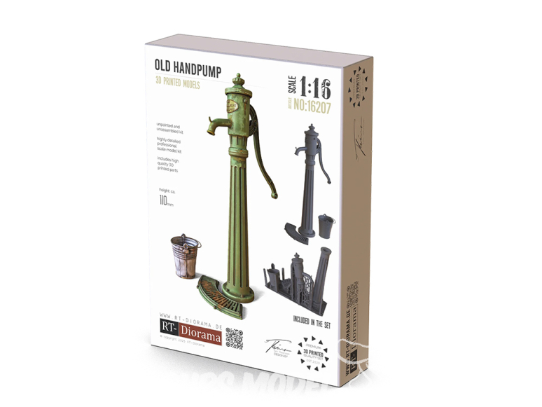 RT-Diorama 16207 Vieille pompe à main 1/16