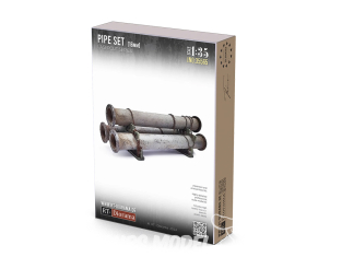 RT-Diorama 35565 Ensemble de 3 tuyaux de 16 mm 1/35