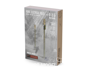 RT-Diorama 35649 Poteaux électriques ruraux 1/35