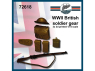 FC MODEL TREND accessoire résine 72618 Equipements de Soldat Britannique WWII 1/72