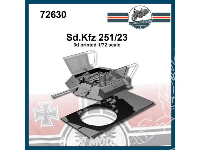 FC MODEL TREND accessoire résine 72630 Sd.Kfz. 251/23 1/72