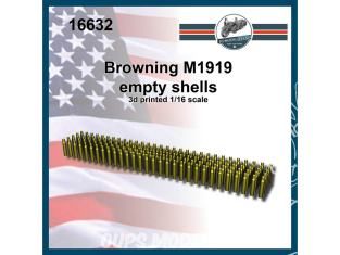 FC MODEL TREND accessoire résine 16632 Douilles vides M1919 Browning 1/16