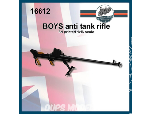 FC MODEL TREND accessoire résine 16612 BOYS Fusil antichar 1/16