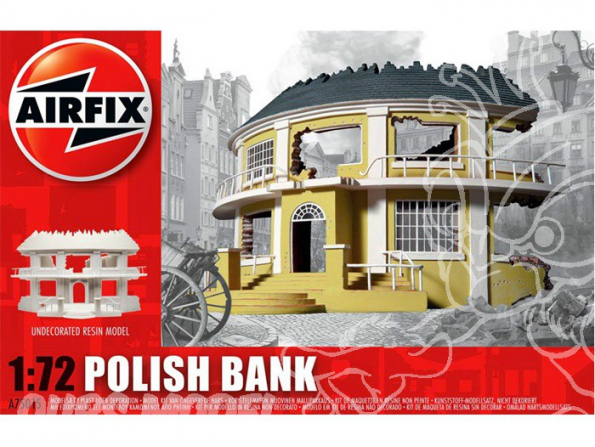 Airfix maquette militaire 75015 Ruine de banque Polonaise 1/72