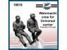 FC MODEL TREND figurine résine 16619 Equipage Wehrmacht Universal Carrier 1/16