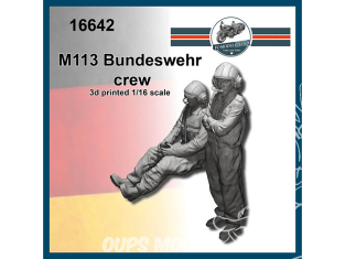 FC MODEL TREND figurine résine 16642 Equipage Bundeswehr M113 1/16