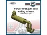 FC MODEL TREND accessoire résine 16603 Echappement pour passage à gué profond Panzer III / StuG III 1/16