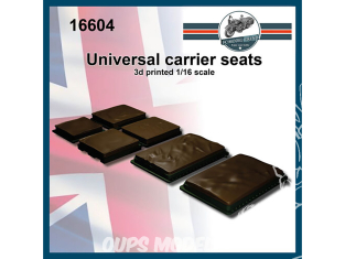 FC MODEL TREND accessoire résine 16604 Sièges Universal Carrier 1/16