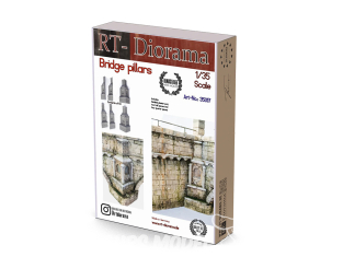 RT-Diorama 35017 Piliers de pont 1/35