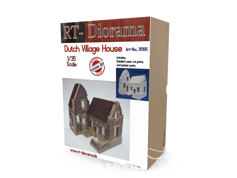 RT-Diorama 35195 Maison de village néerlandaise 1/35