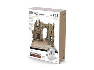 RT-Diorama 35031K Base du diorama Abbey Street Ceramic 1/35
