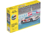 Heller maquette voiture 56741 STARTER KIT Lancia Beta Montecarlo Turbo inclus peintures principale colle et pinceau 1/24