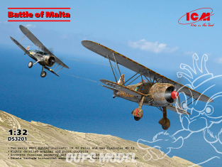 Icm maquette avion DS3201 Bataille de Malte 1/32