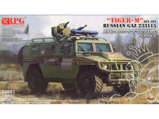 RPG-Model maquette militaire 72001 GaZ 233114 233114 TIGER-M SPN SPV 1/72