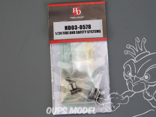 Hobby Design amélioration HD03-0578 Système incendie 1/24