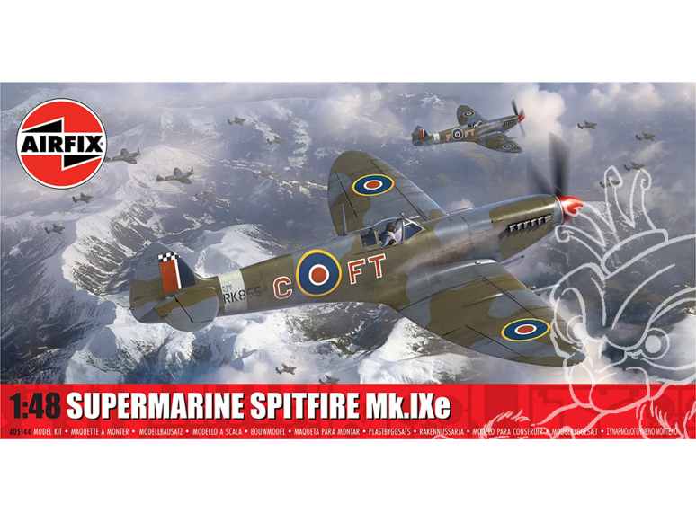 Airfix maquette avion A05144 Supermarine Spitfire Mk.IXe 1/48