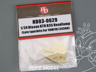 Hobby Design amélioration HD03-0629 Nissan GTR R35 Phares type late Tamiya 24300 1/24
