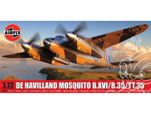 Airfix maquette avion A04070 De Havilland Mosquito B.XVI/B.35/TT.35 1/72