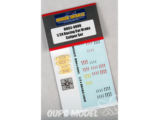Hobby Design amélioration HD03-0006 Kit d'étriers de frein Racing 1/24