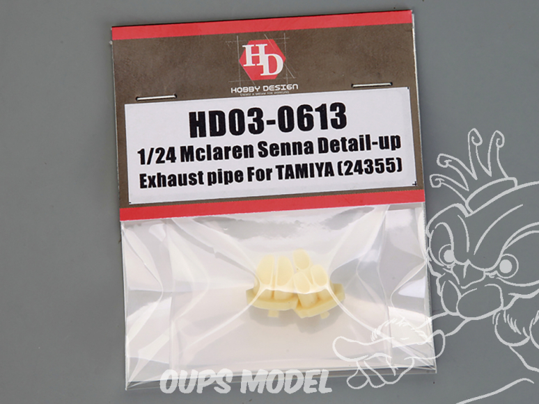 Hobby Design amélioration HD03-0613 Echappement McLaren Senna Tamiya 1/24