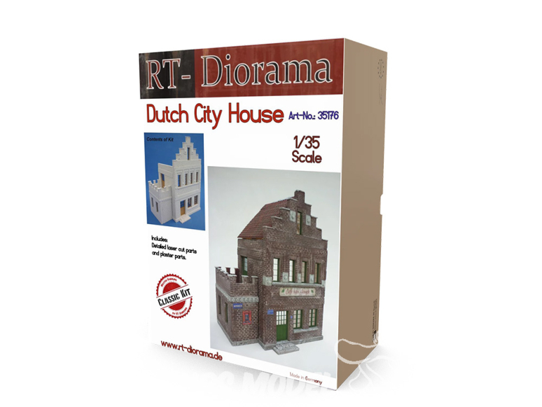 RT-Diorama 35176 Maison de ville néerlandaise 1/35