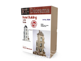 RT-Diorama 35280 Bâtiment de l'hôtel en ruine 1/35